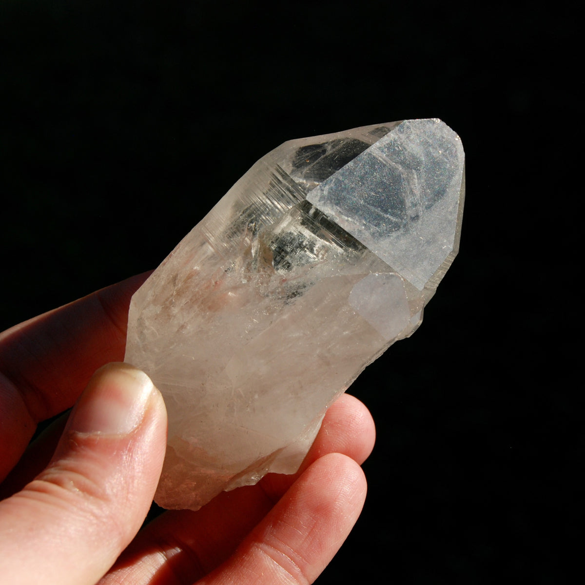 Tantric Twin Tabby Lemurian Quartz Crystal Starbrary, Tabular Devic Temple Lemurian, Brazil