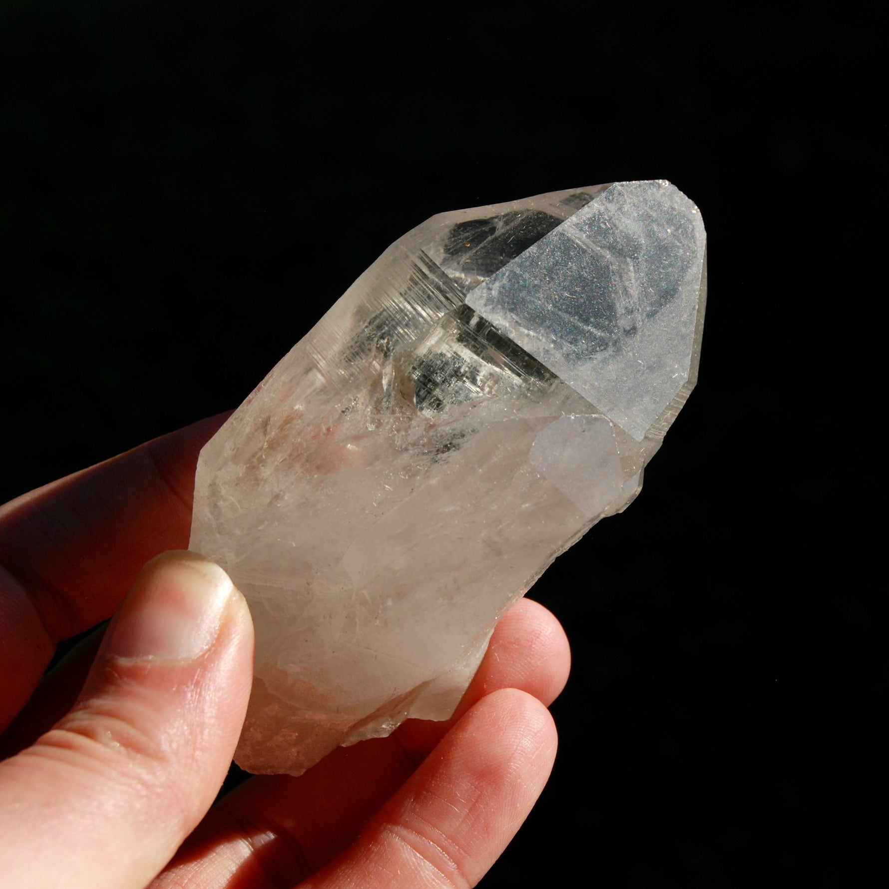 Tantric Twin Tabby Lemurian Quartz Crystal Starbrary, Tabular Devic Temple Lemurian, Brazil