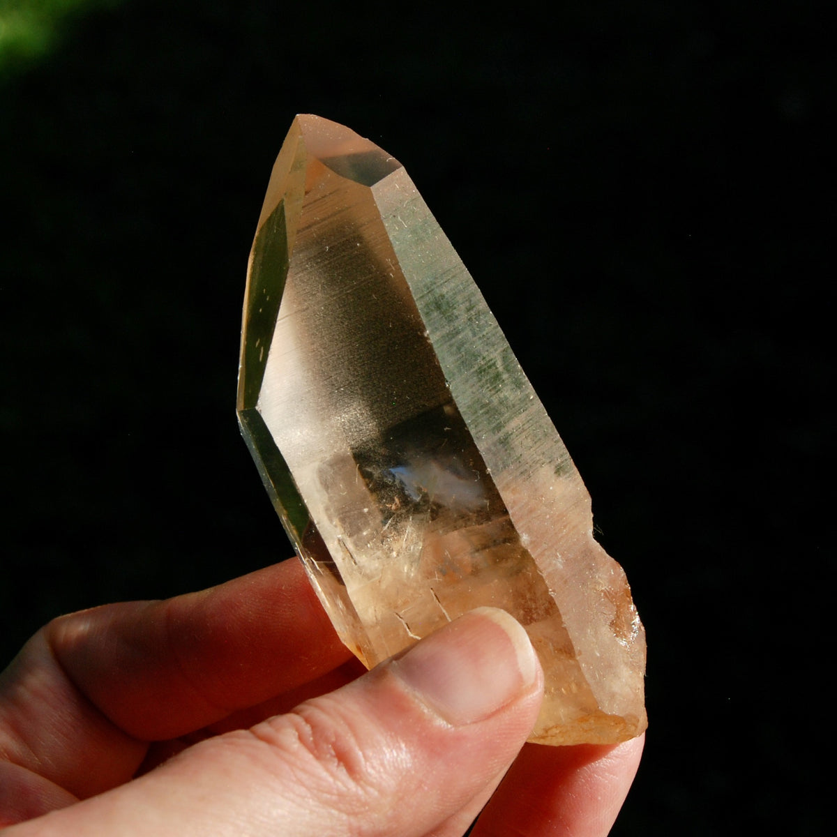 Gemmy Channeler Lemurian Seed Quartz Crystal, Smoky Lemurian Starbrary, Pink Smoky Lemurian Quartz Crystal