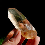 Gemmy Channeler Lemurian Seed Quartz Crystal, Smoky Lemurian Starbrary, Pink Smoky Lemurian Quartz Crystal