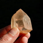 Peach Lemurian Seed Quartz Crystal