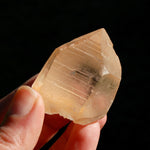 Peach Lemurian Seed Quartz Crystal