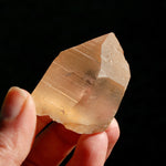 Peach Lemurian Seed Quartz Crystal