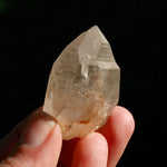 Record Keeper Pink Shadow Lemurian Seed Quartz Crystal, Brazil
