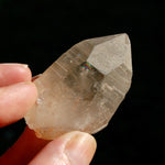 Record Keeper Pink Shadow Lemurian Seed Quartz Crystal, Brazil