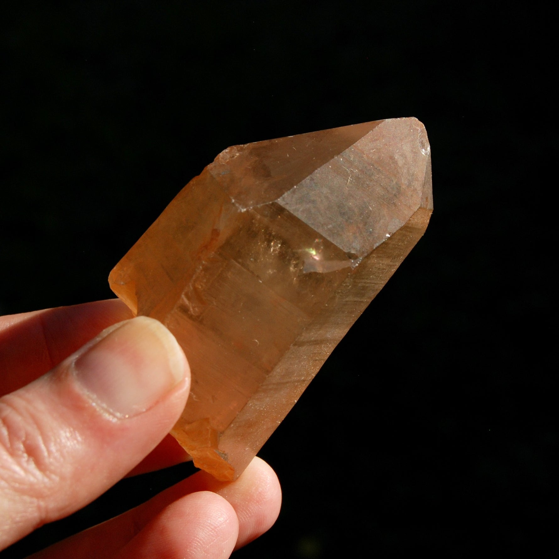  Isis Face Pink Shadow Lemurian Seed Quartz Crystal Starbrary, Brazil