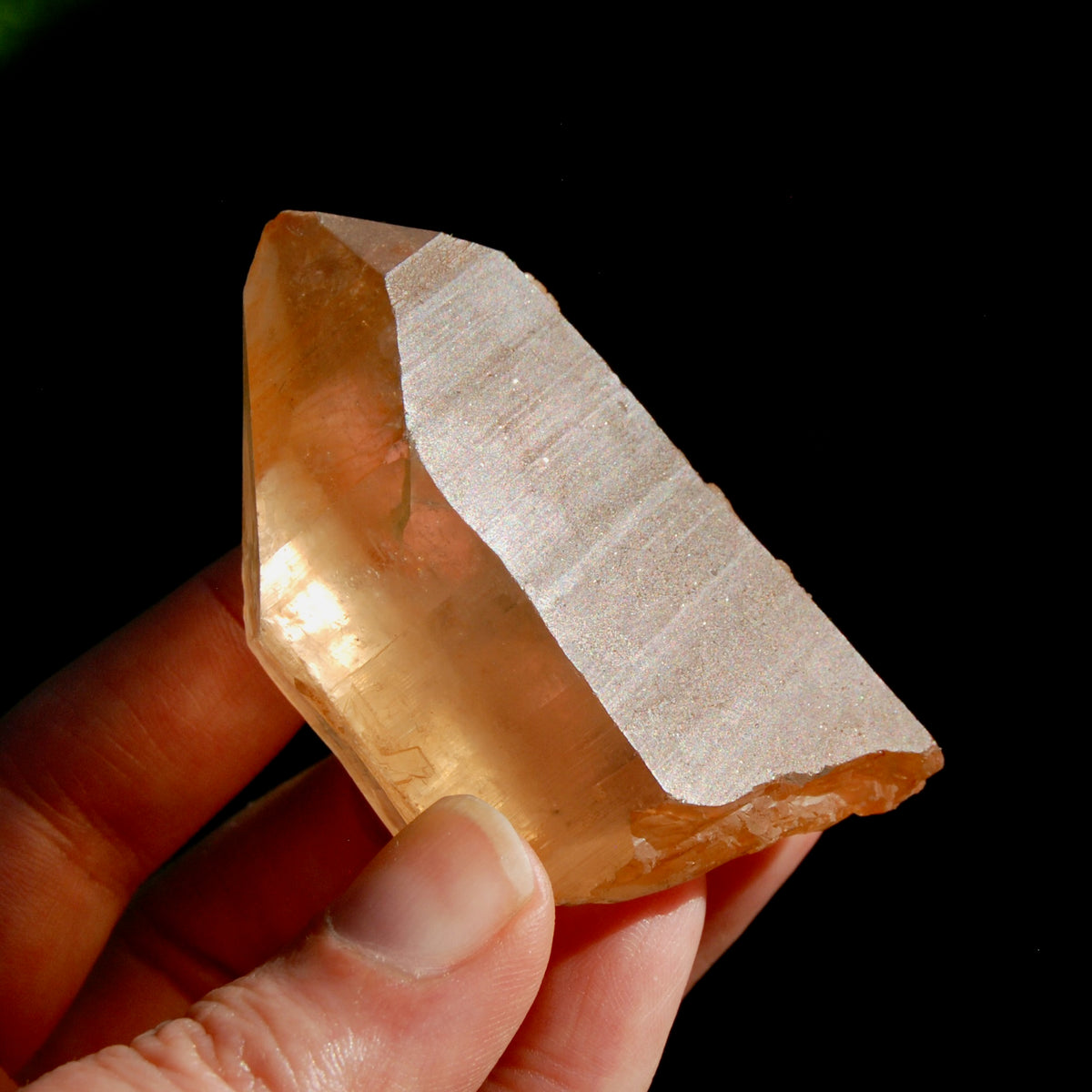  Isis Face Pink Shadow Lemurian Seed Quartz Crystal Starbrary, Brazil