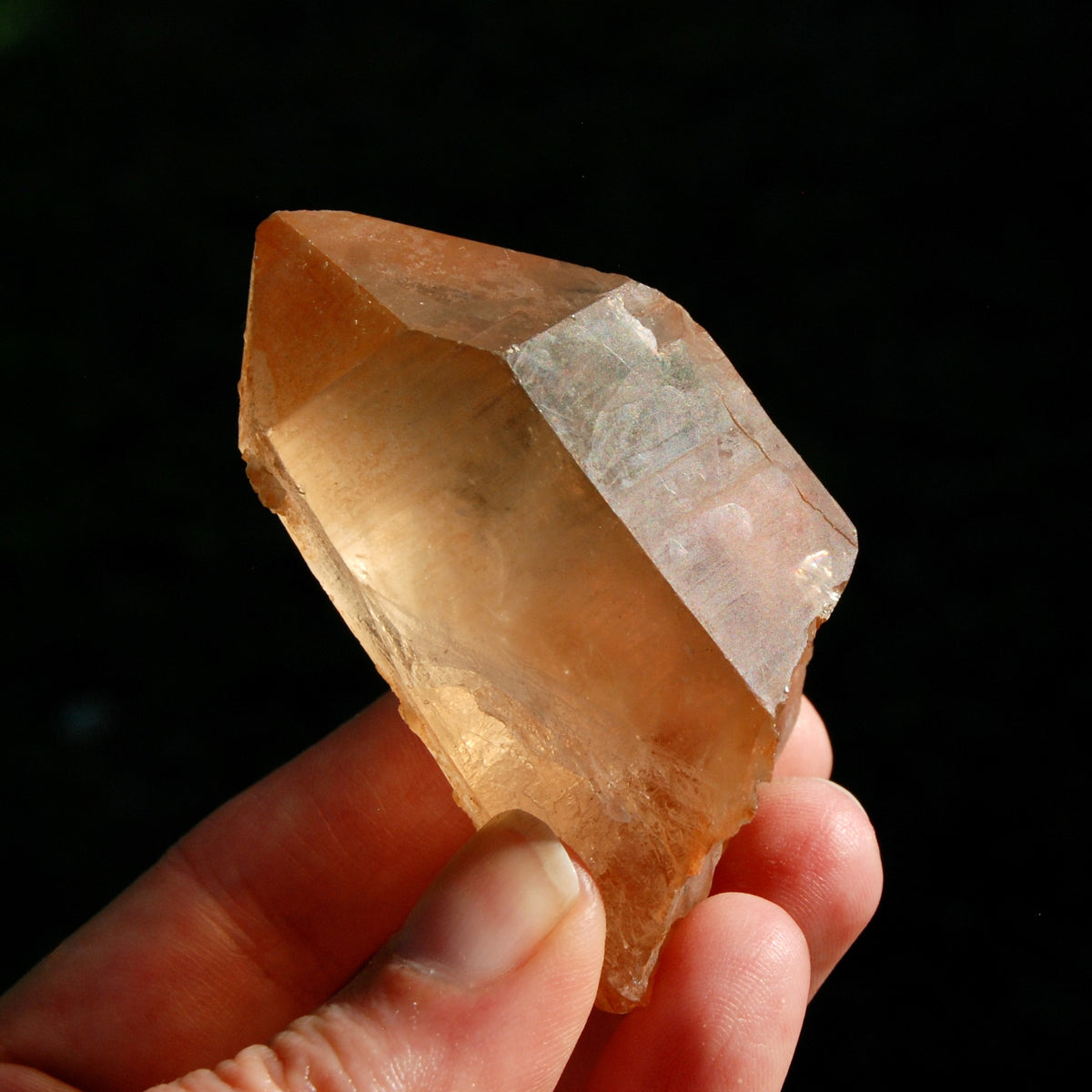  Isis Face Pink Shadow Lemurian Seed Quartz Crystal Starbrary, Brazil
