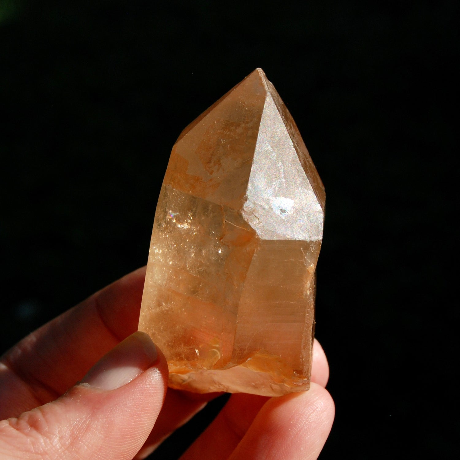  Isis Face Pink Shadow Lemurian Seed Quartz Crystal Starbrary, Brazil