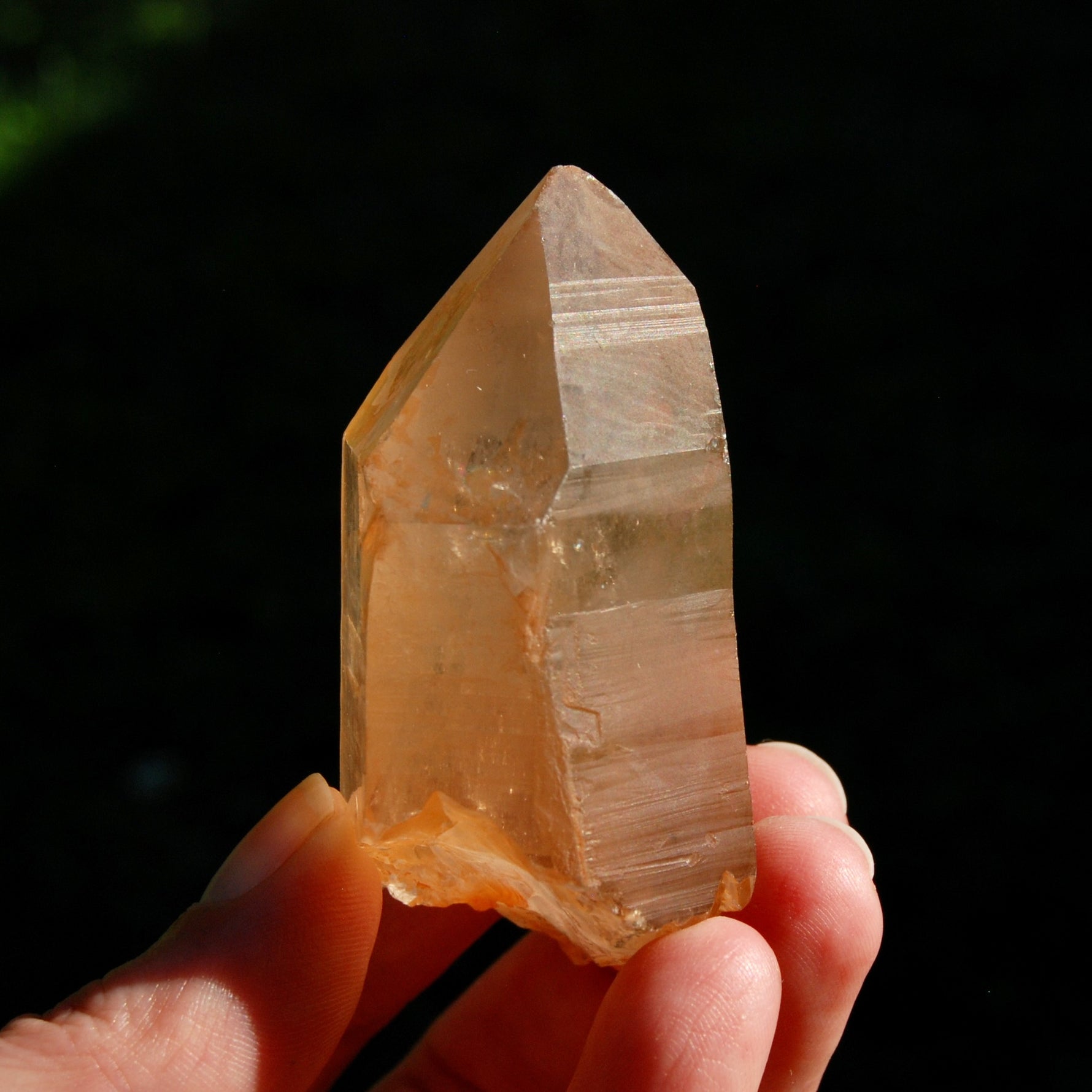  Isis Face Pink Shadow Lemurian Seed Quartz Crystal Starbrary, Brazil