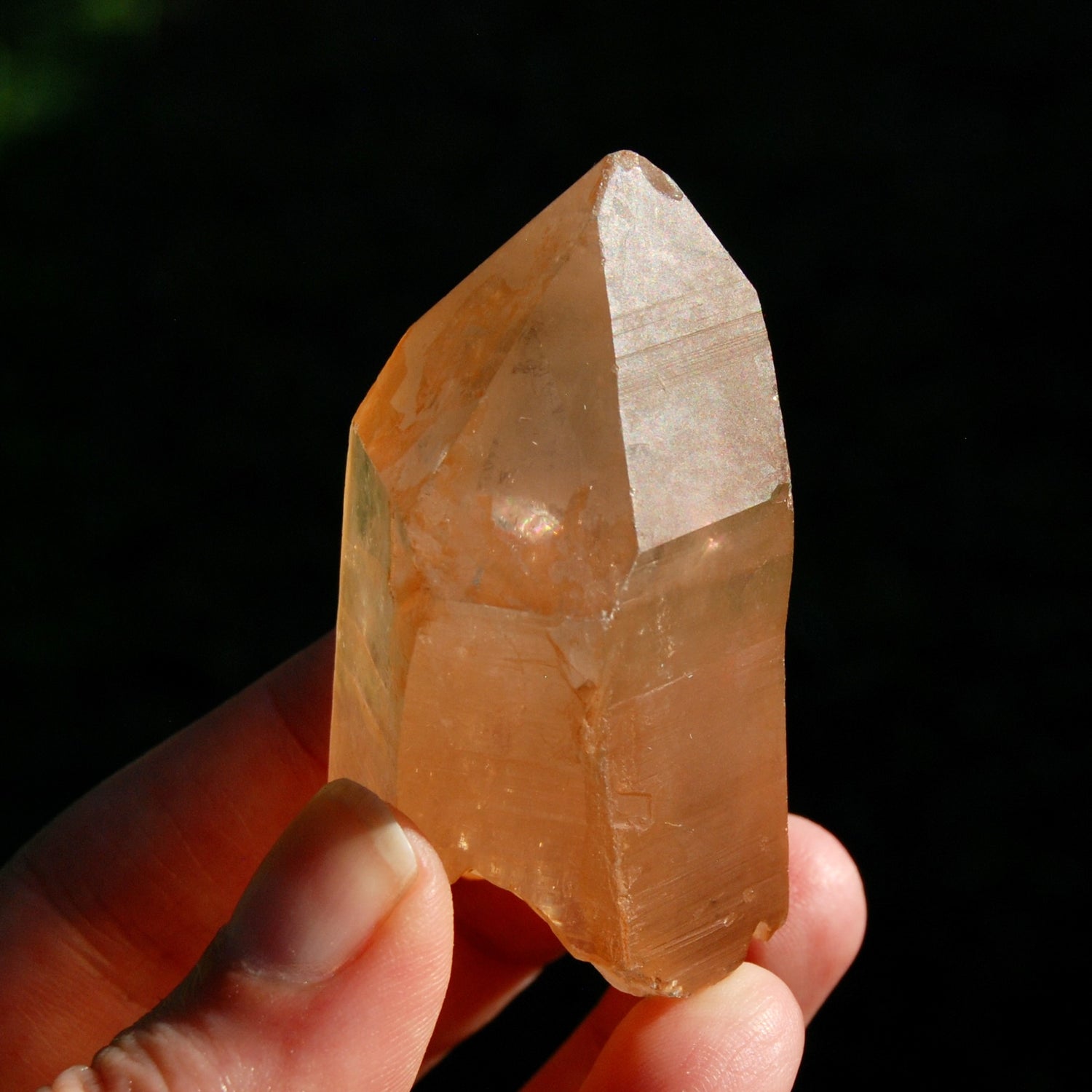 Isis Face Pink Shadow Lemurian Seed Quartz Crystal Starbrary, Brazil