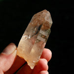 Tantric Twin Triplet Pink Shadow Lemurian Seed Quartz Crystal Starbrary