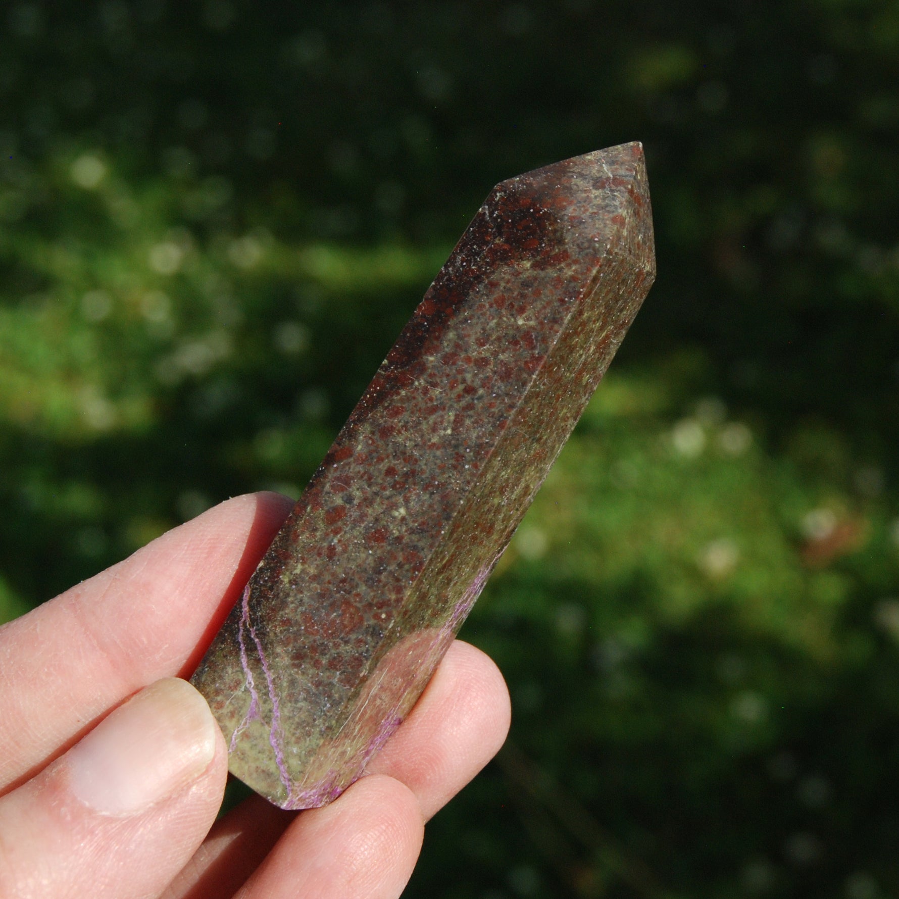 Atlantisite Stichtite Serpentine Crystal Tower