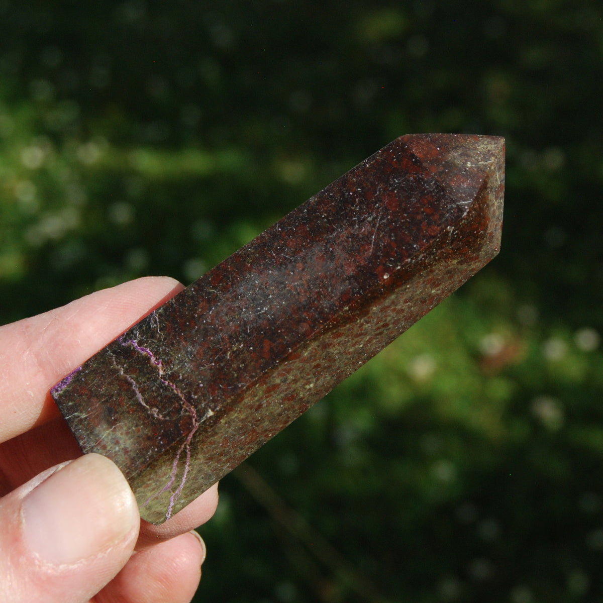 Atlantisite Stichtite Serpentine Crystal Tower