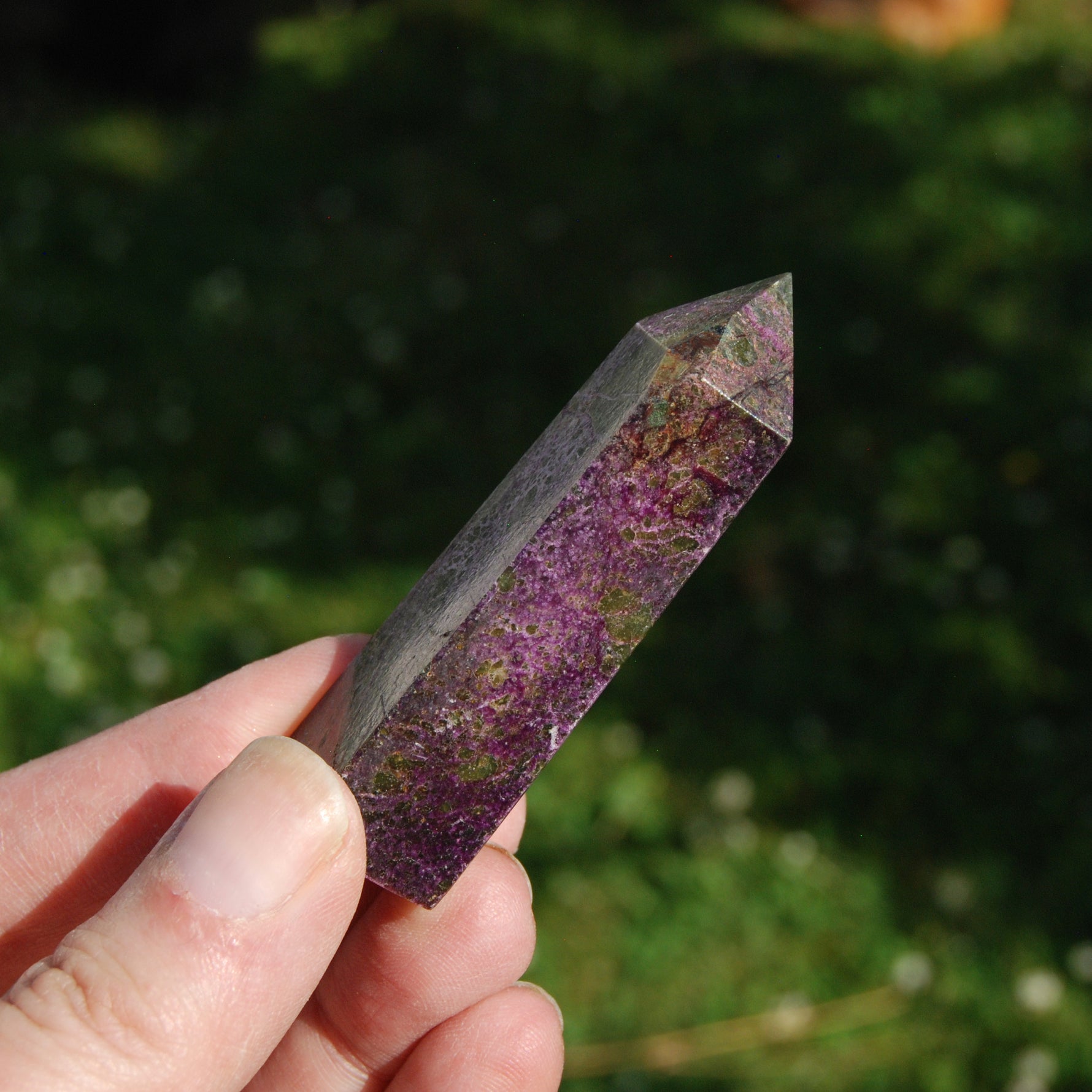 Atlantisite Stichtite Serpentine Crystal Tower