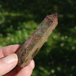Atlantisite Crystal Tower, Atlantasite Stichtite Serpentine Crystal Tower
