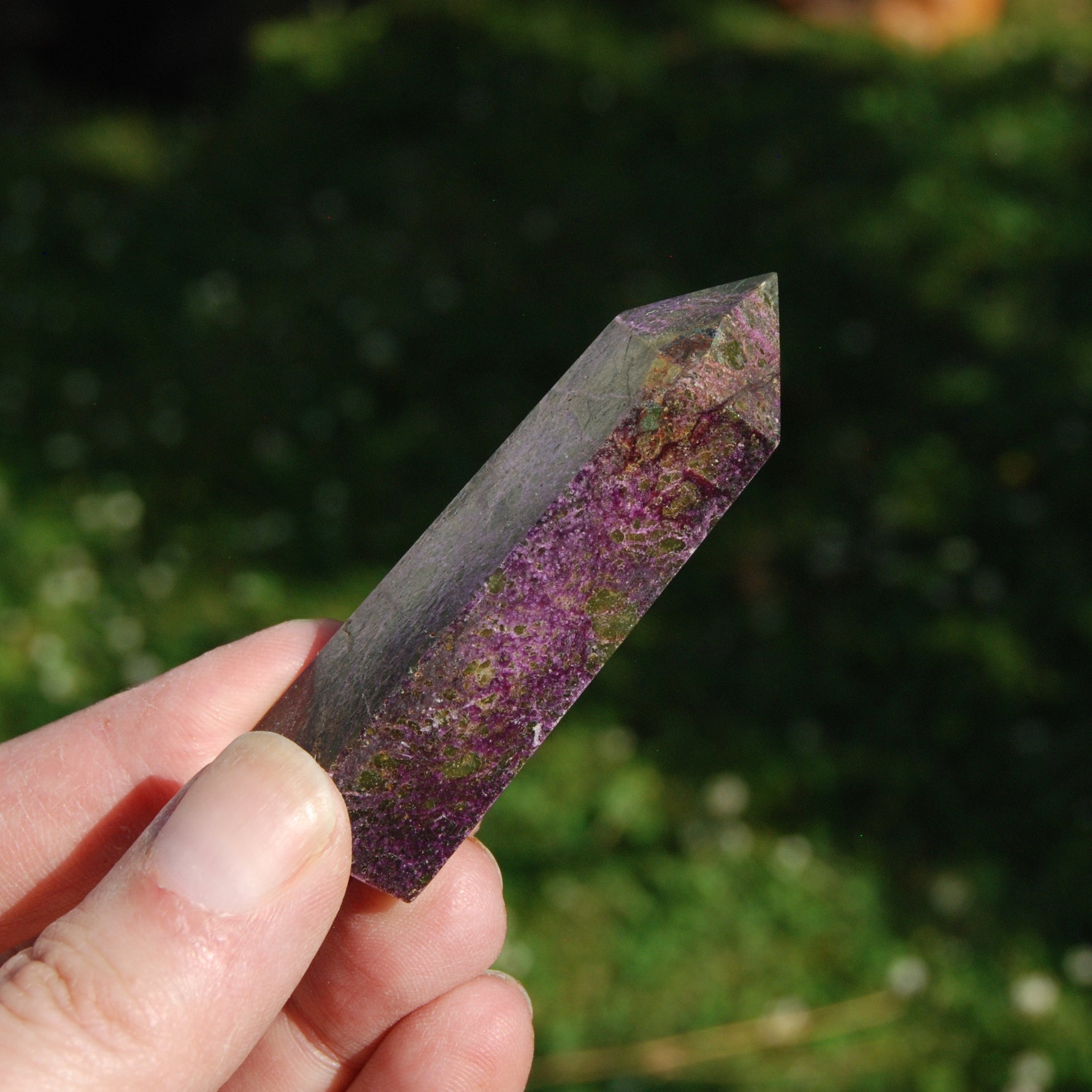 Atlantisite Stichtite Serpentine Crystal Tower