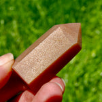 AAA Sunstone Crystal Tower - 2.1in 48g Top Quality Gem Sunstone Polished Point 