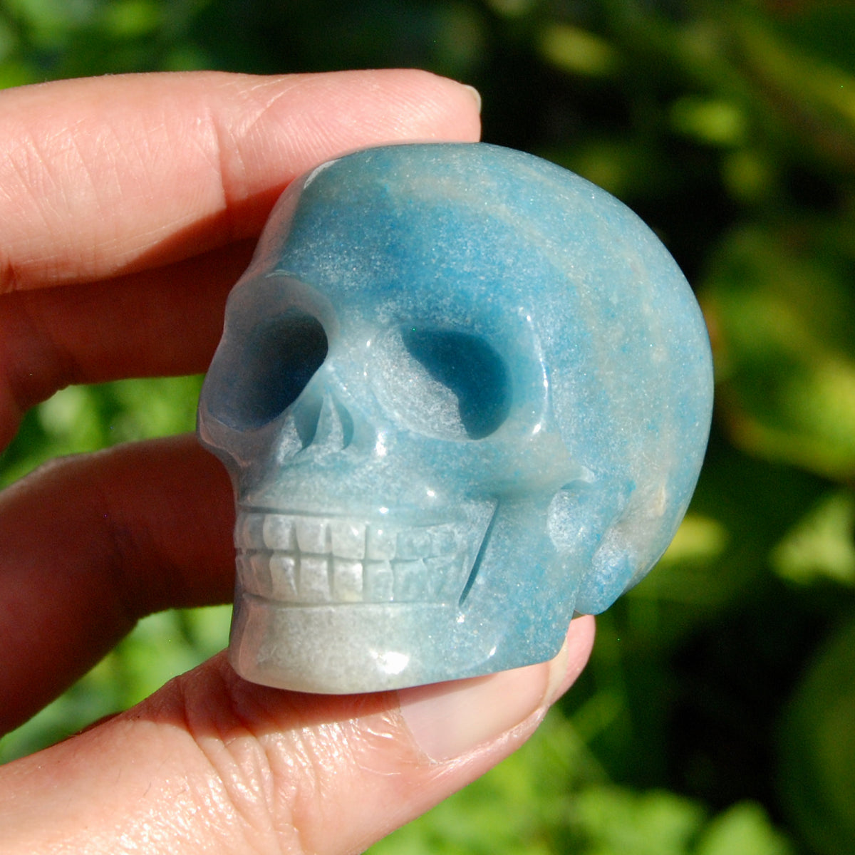 Trolleite Crystal Skull 2in - Stone of Spiritual Awakening