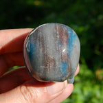 Trolleite Lepidolite Crystal Skull - 2in Stone of Spiritual Awakening