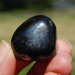 Covellite Crystal Tumbled Stone