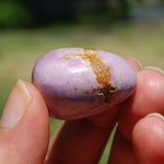 Phosphosiderite Crystal Tumbled Stone