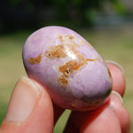 Phosphosiderite Crystal Tumbled Stone