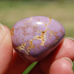 Phosphosiderite Crystal Tumbled Stone