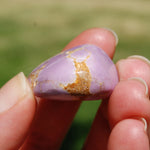 Phosphosiderite Crystal Tumbled Stone, Peru