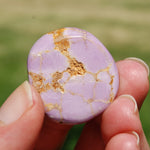 Phosphosiderite Crystal Tumbled Stone, Peru