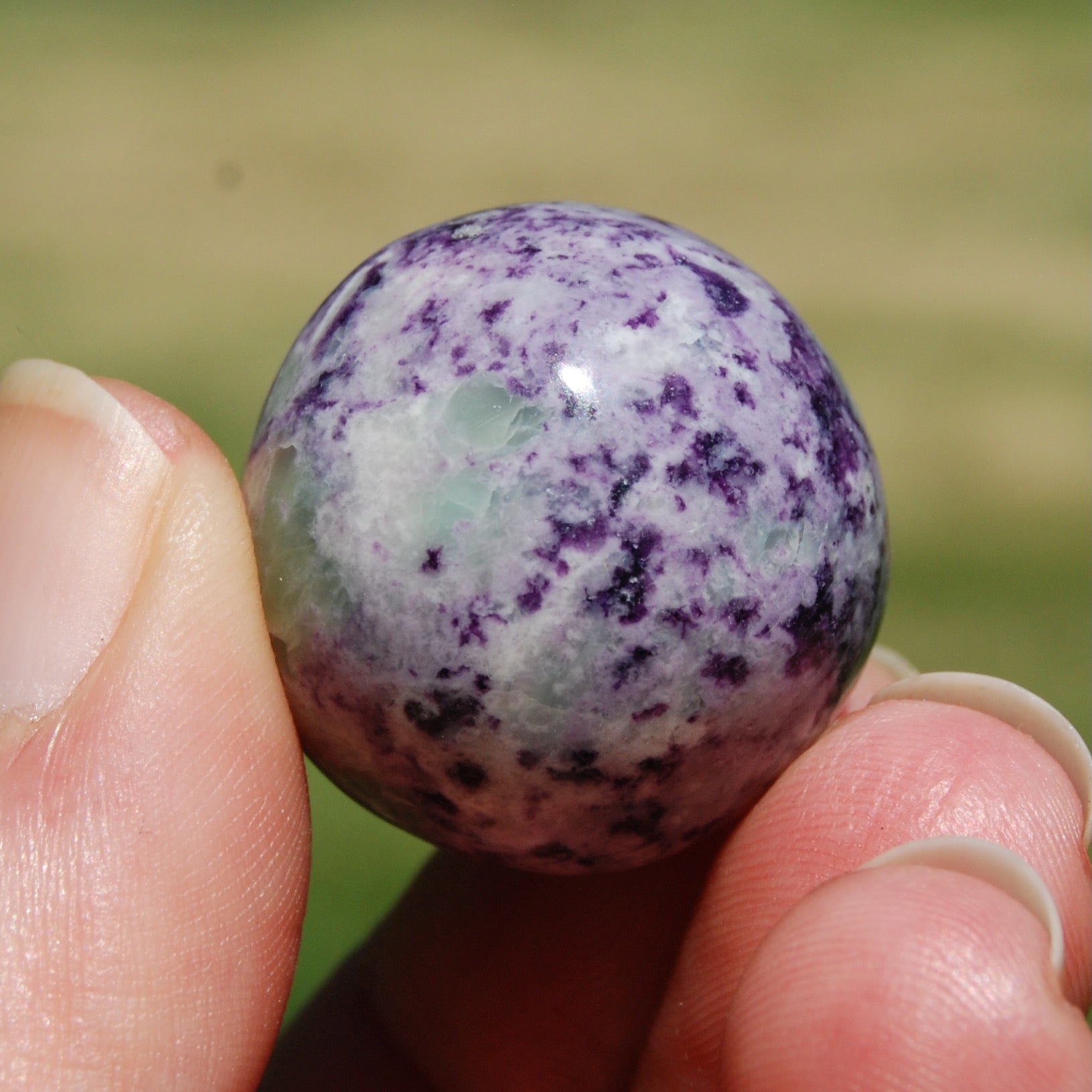 Bolivianite Crystal Sphere