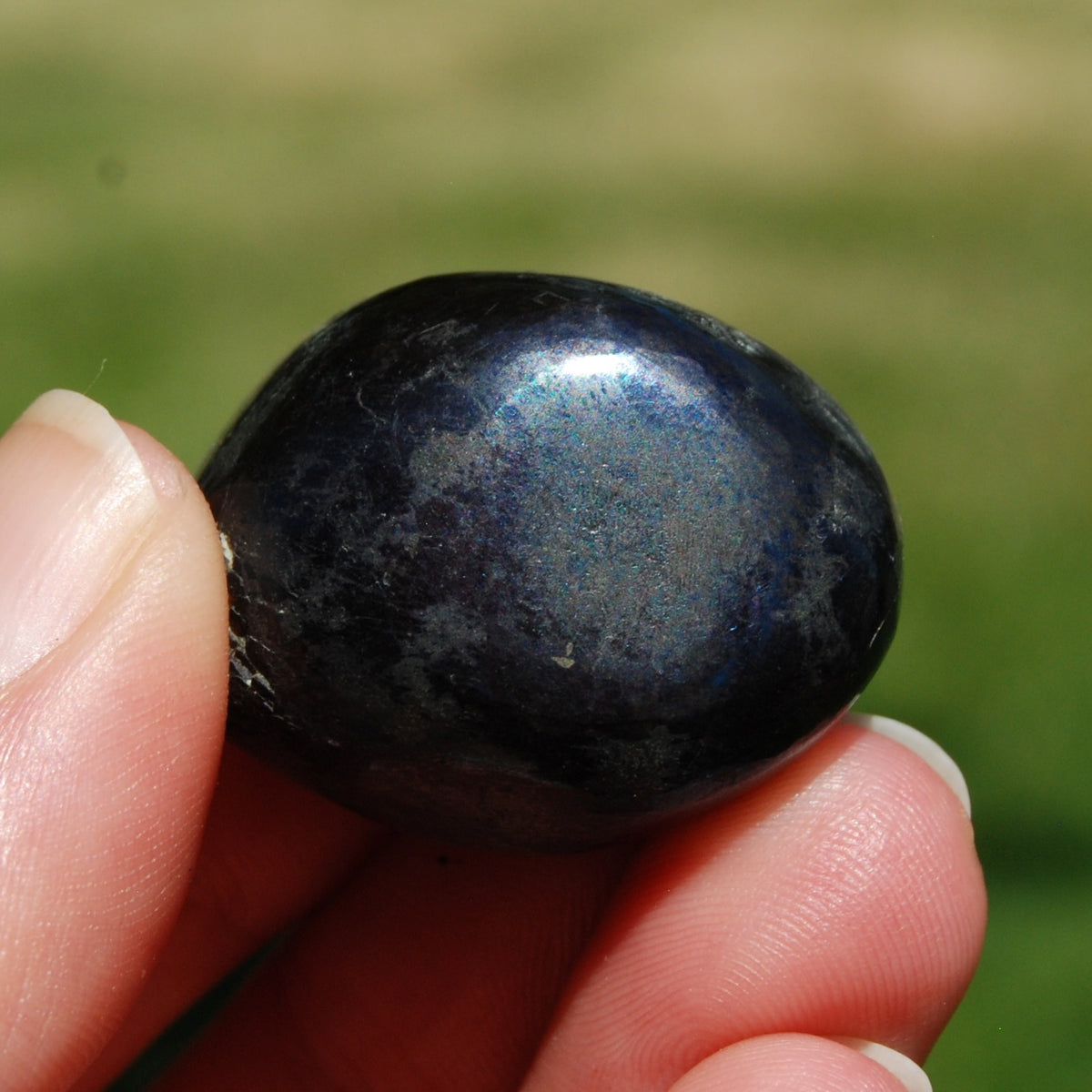 Covellite Crystal Tumbled Stone