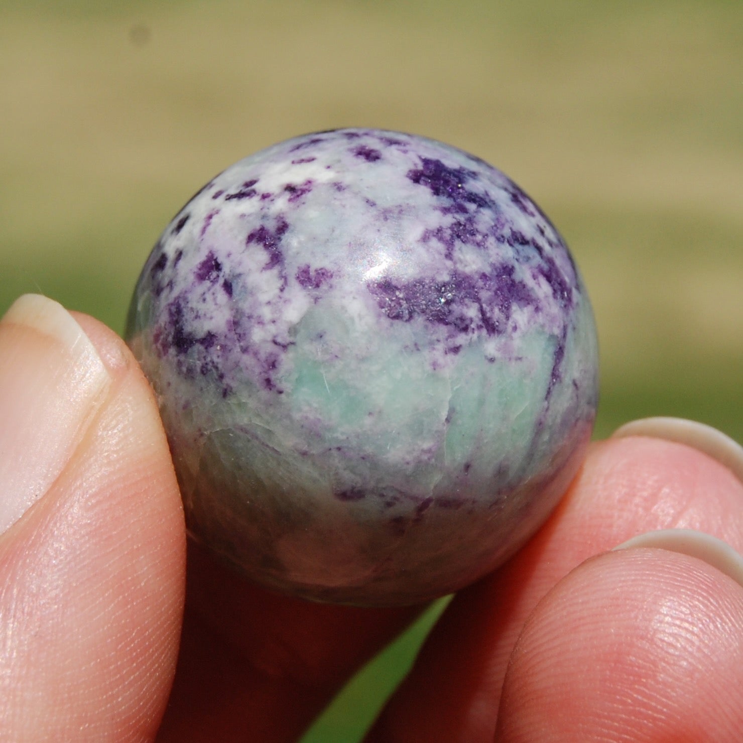 Bolivianite Crystal Sphere