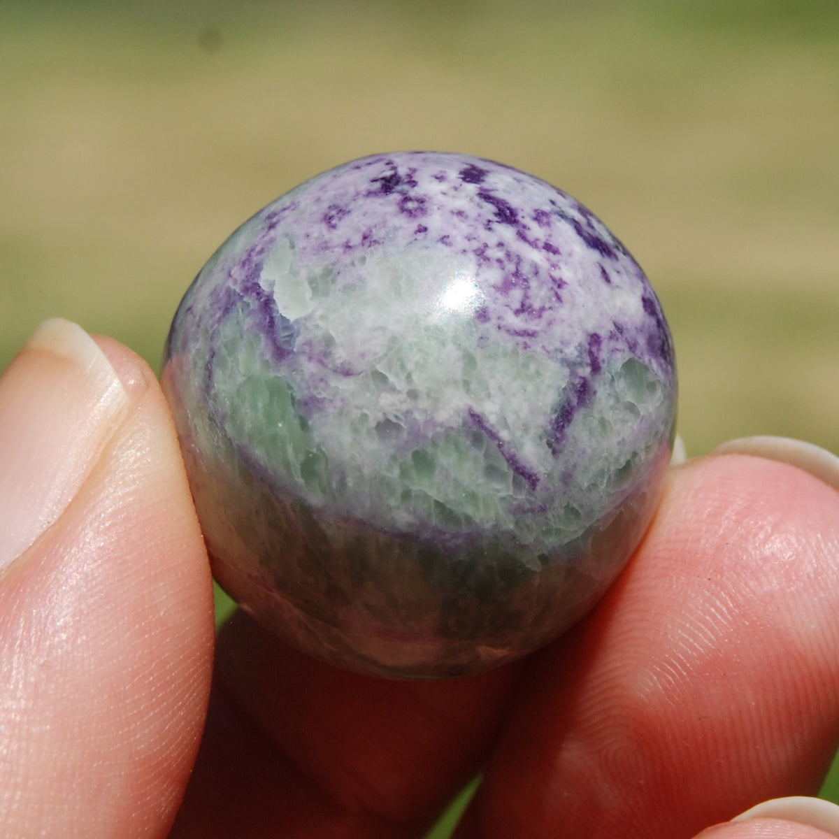 Bolivianite Crystal Sphere