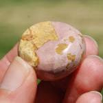 PINK Phosphosiderite Crystal Tumbled Stone