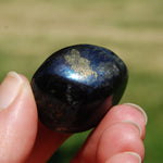 Covellite Crystal Tumbled Stone