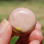 PINK Phosphosiderite Crystal Tumbled Stone