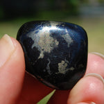 Covellite Crystal Tumbled Stone