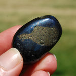 Covellite Crystal Tumbled Stone