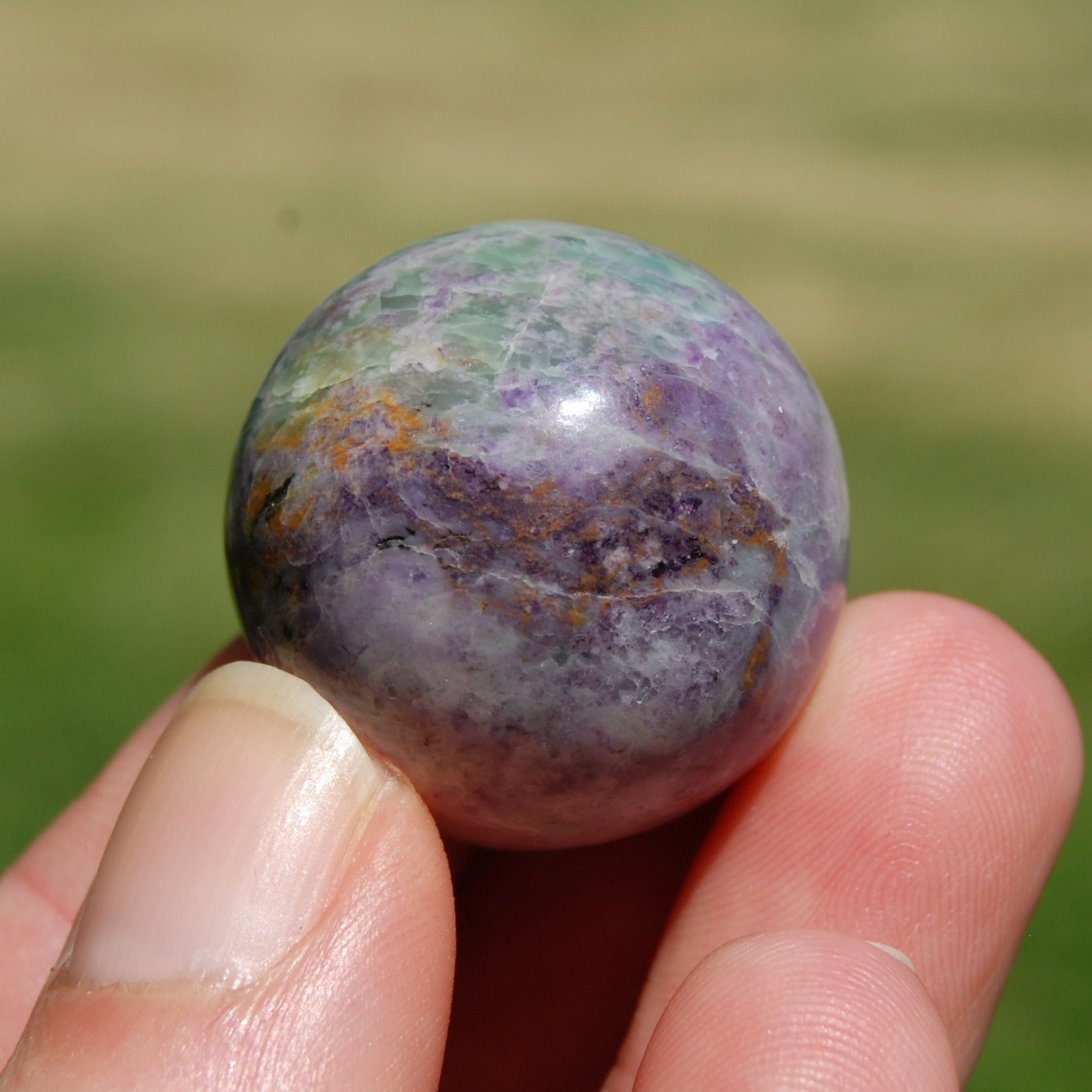 Bolivianite Crystal Sphere