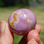 Phosphosiderite Crystal Tumbled Stone