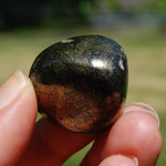 Covellite Crystal Tumbled Stone