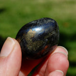 Covellite Crystal Tumbled Stone
