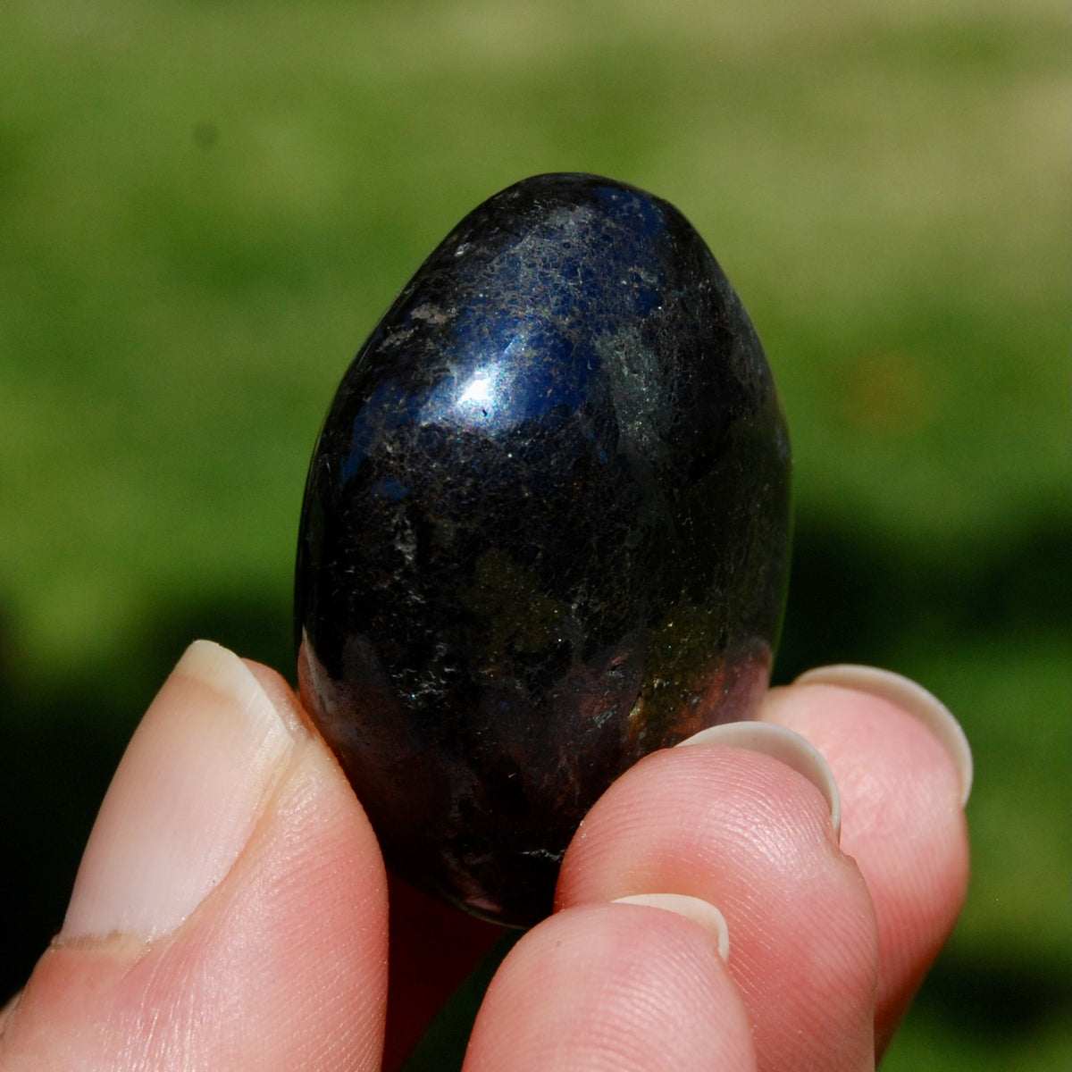 Covellite Crystal Tumbled Stone