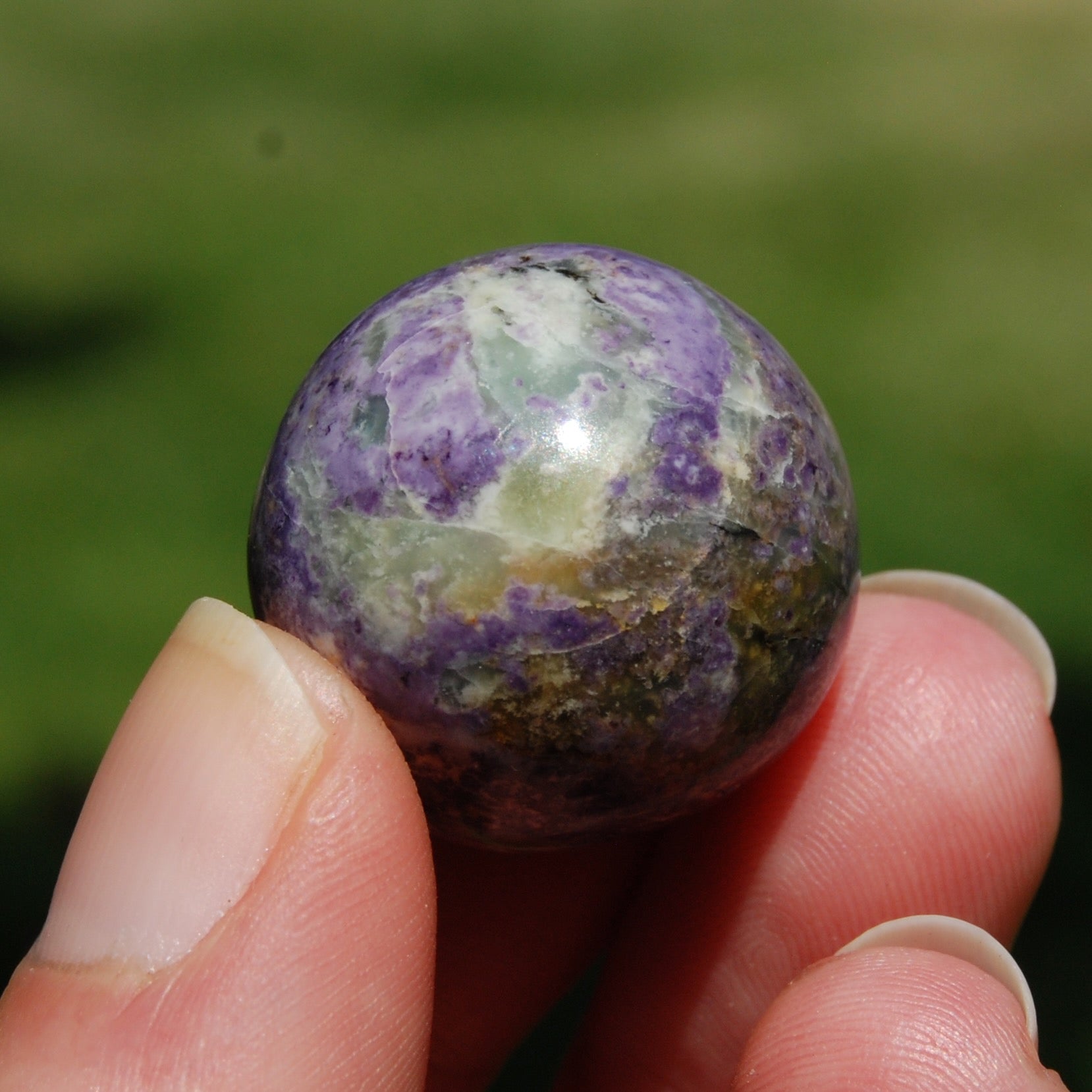 Bolivianite Crystal Sphere