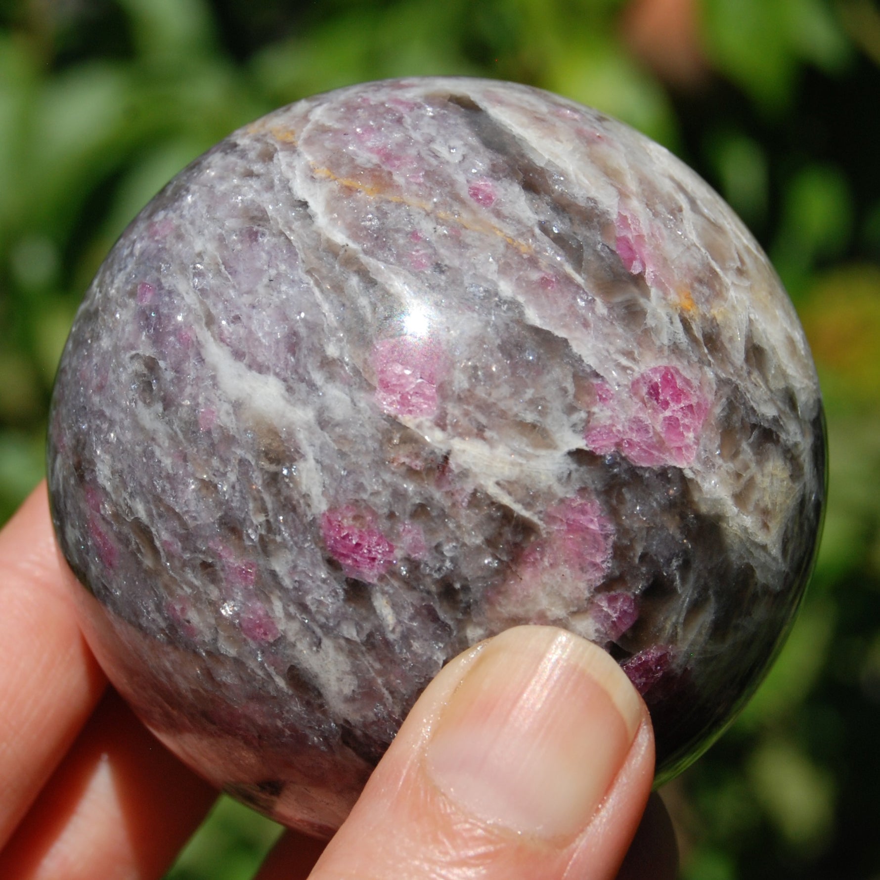 Unicorn Stone Crystal Sphere