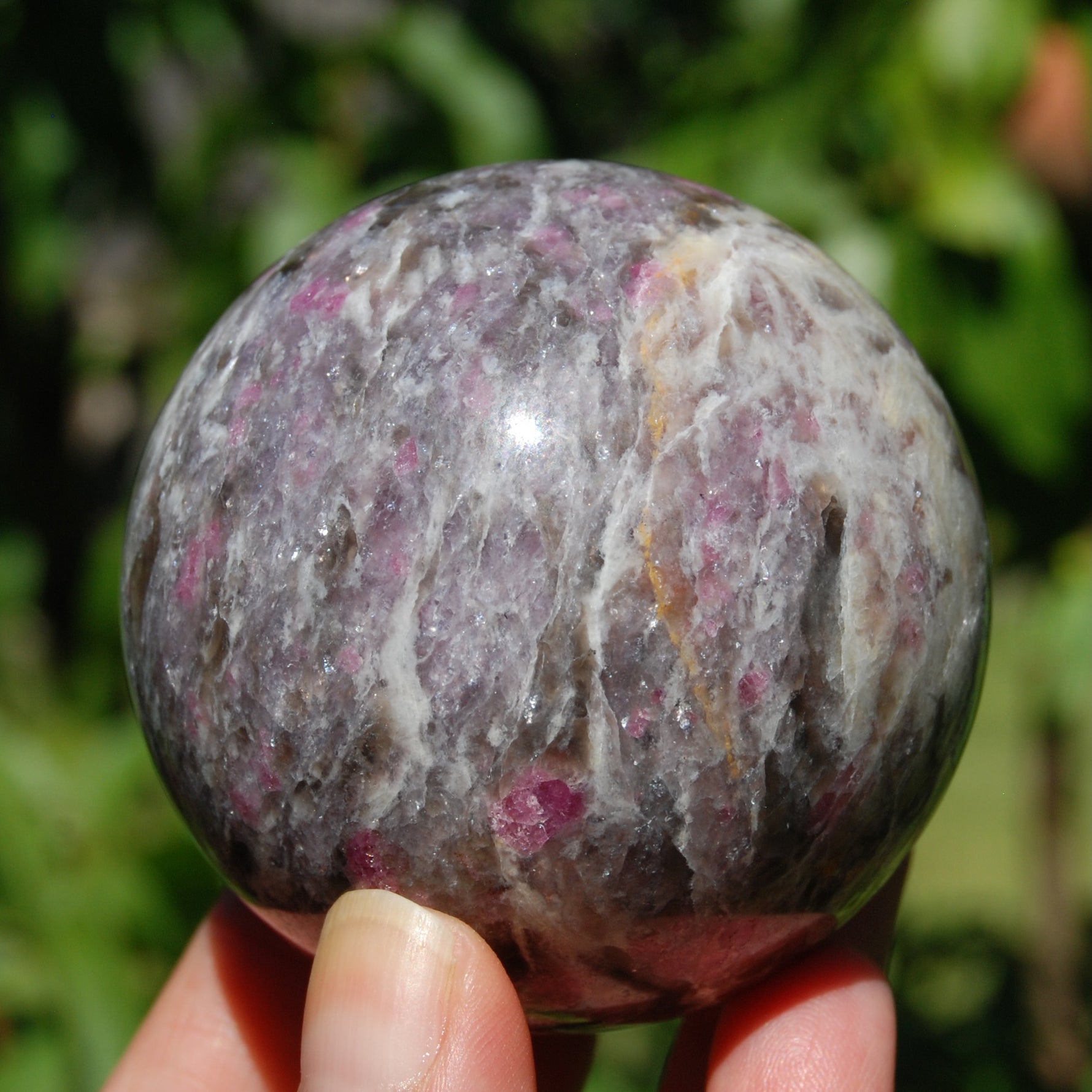 Unicorn Stone Crystal Sphere