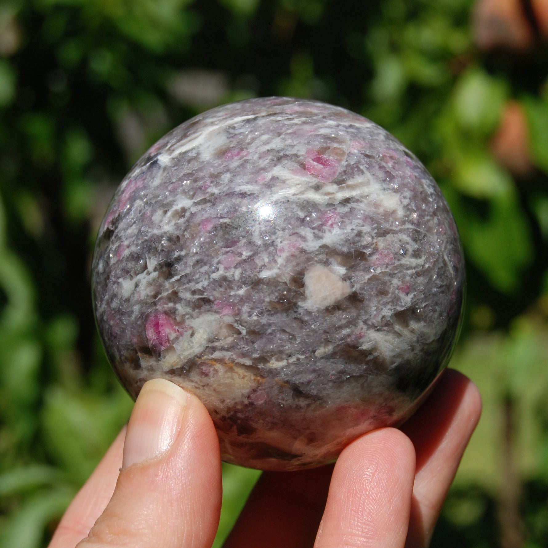 Unicorn Stone Crystal Sphere