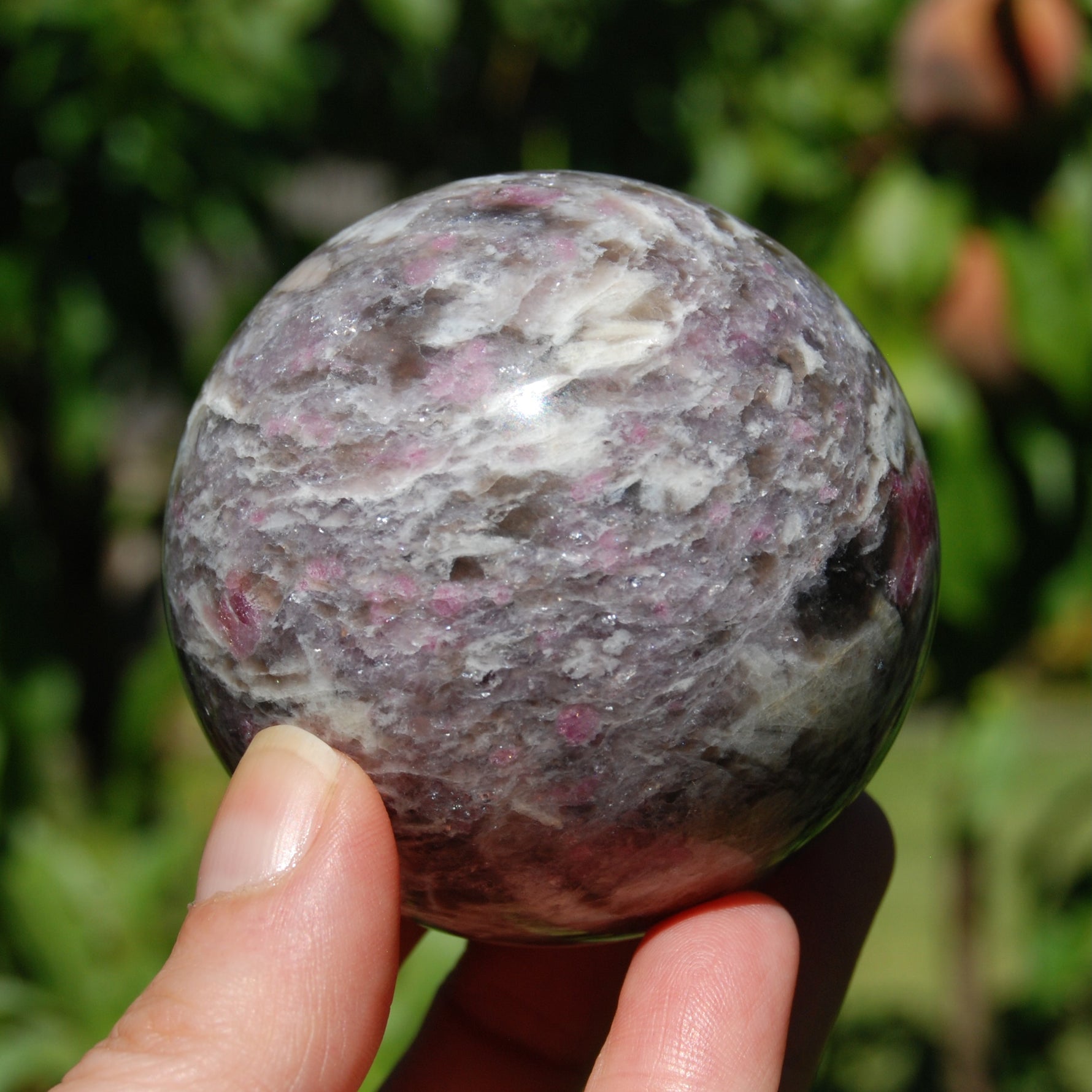 Unicorn Stone Crystal Sphere