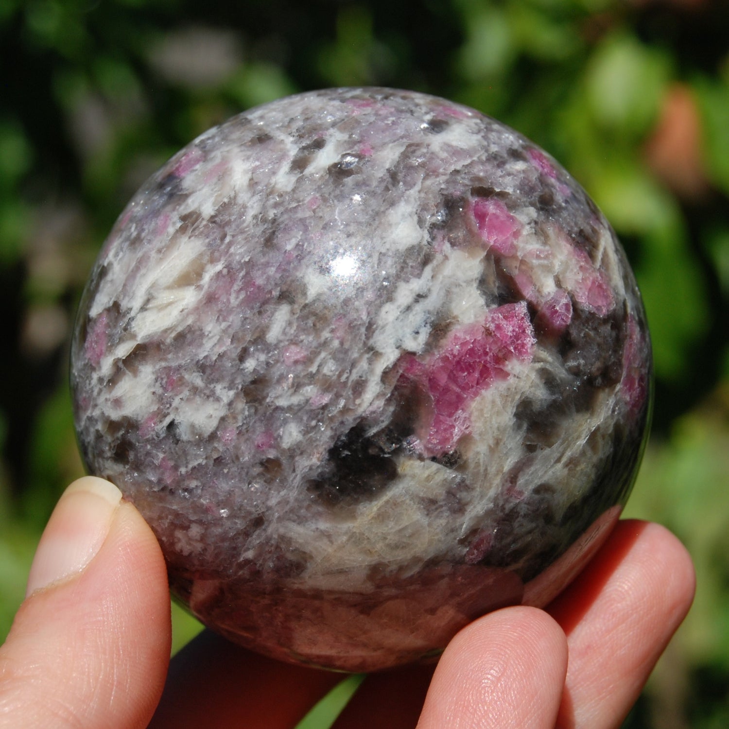 Unicorn Stone Crystal Sphere